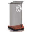 Lectern - Clear Glass